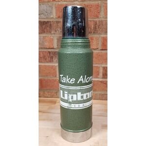 Aladdin Stanley Quart Thermos Take Along Lipton Coffee Tea Vintage